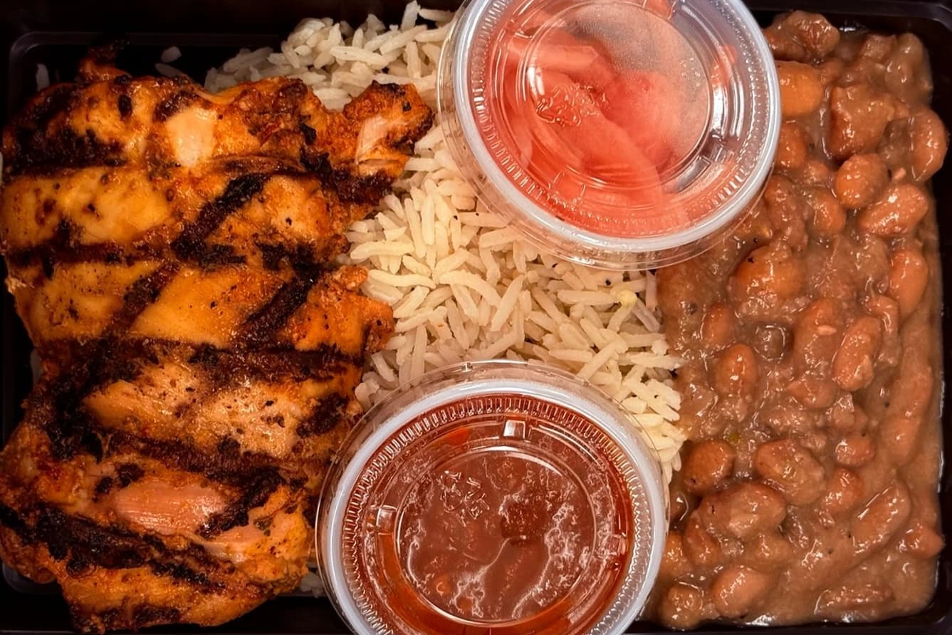 Smoky grilled pollo asado