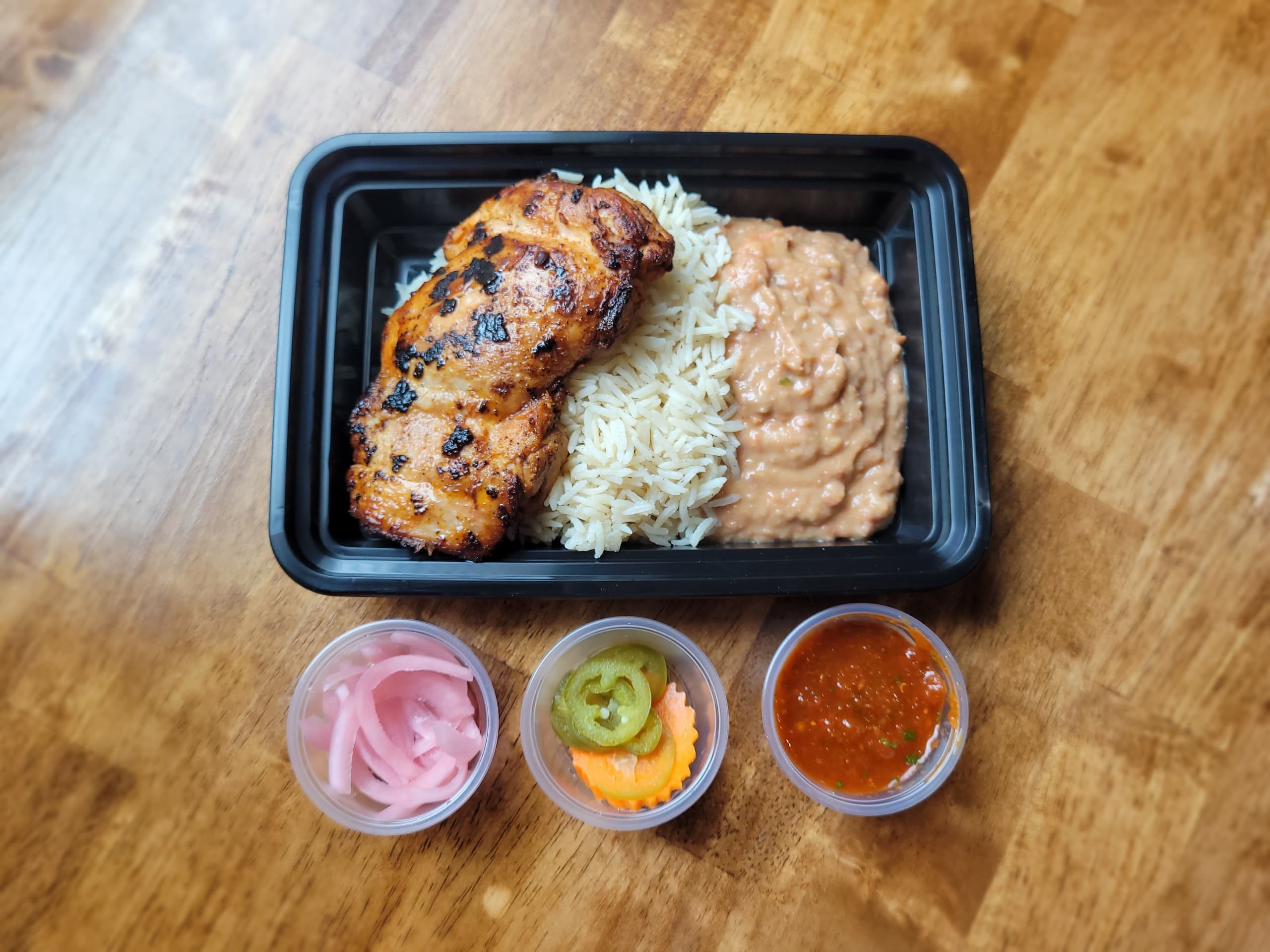 Smoky grilled pollo asado