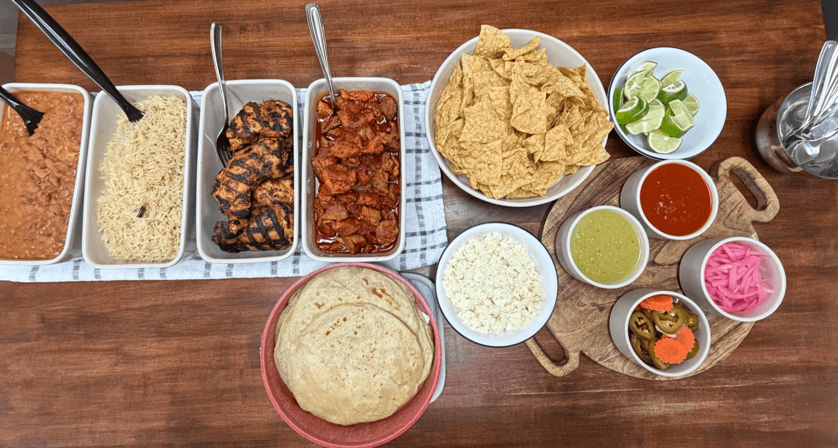 Fuller Provisions catering spread